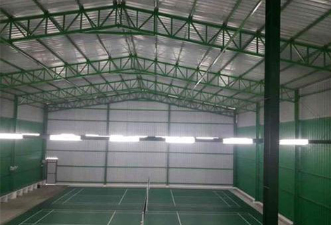 Badminton Court Roofing Shed
