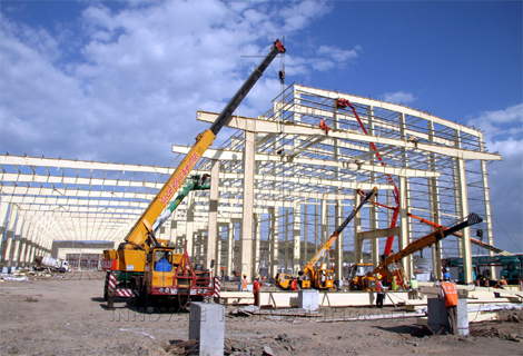 Preorganised Steel Building Structure