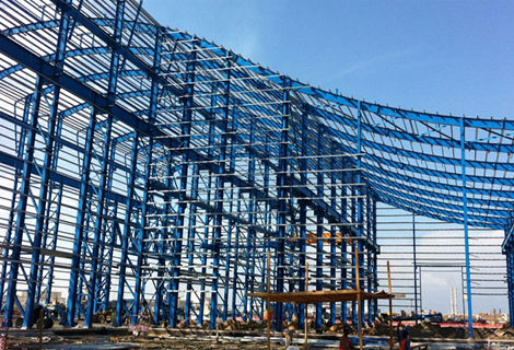 Preorganised Steel Building Structure